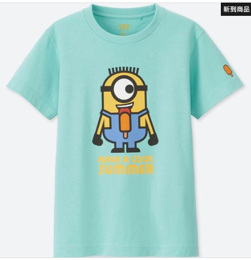 Minions X Uniqlo 所有童裝短袖 79以下有交易 生活熱話