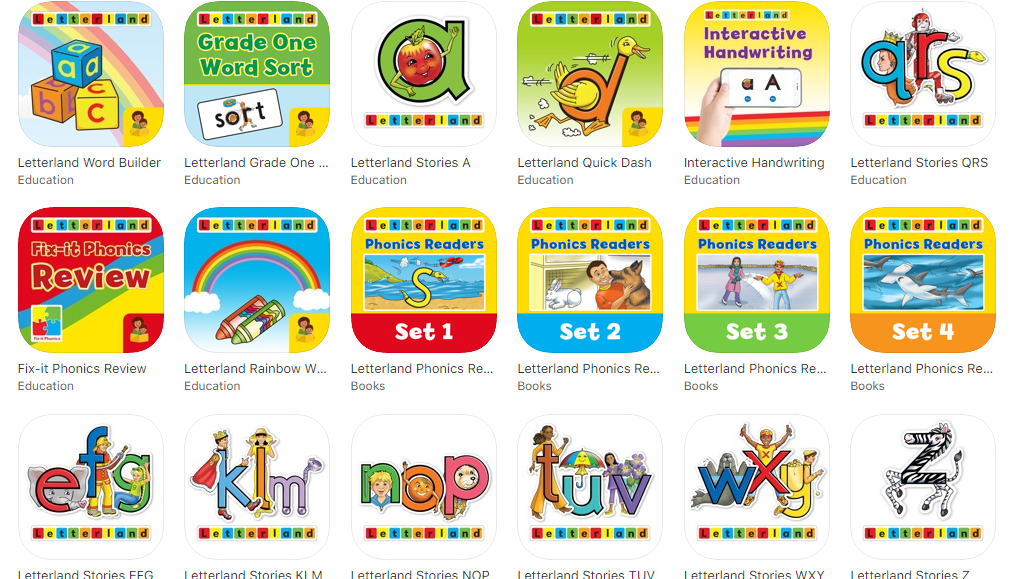 停課不停學 Letterland拼音學習apps免費下載 Oh 爸媽 Ohpama Com一站式升學 親子網站