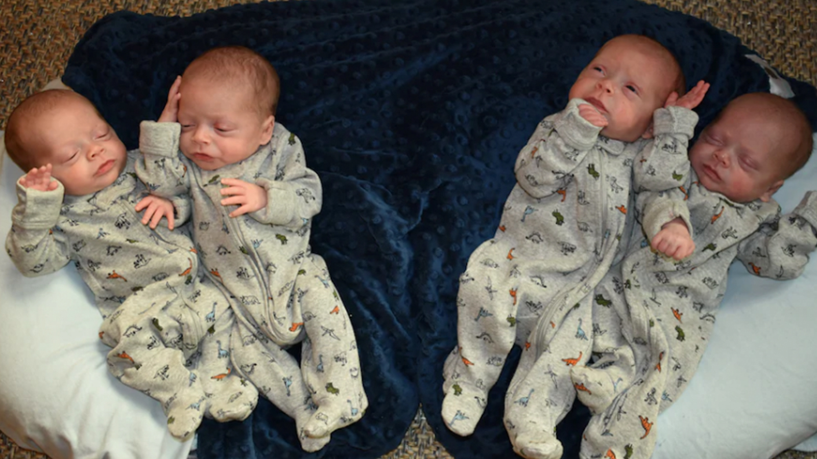 罕見故事】35歲媽媽自然懷孕「同卵四胞胎」 須在懷孕28周剖腹產全球僅得72宗| 生活熱話, image size:1600x900